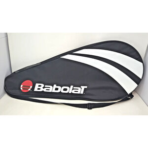 BABOLAT Tennis Racquet Case Tennis Racket CASE ONLY Bag Protector Black White